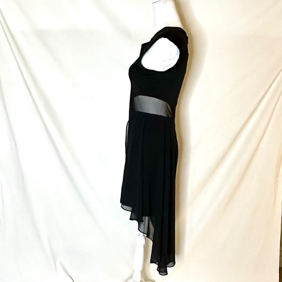 BEBE Raglan Sleeve Peplum Dress - Picture 3 of 6